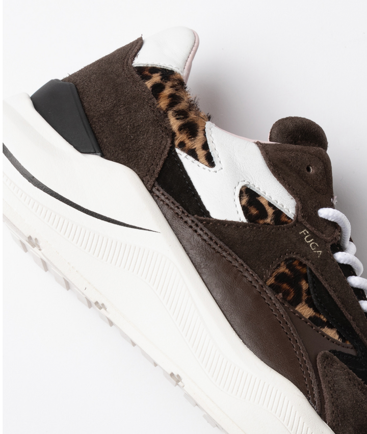 Date Fuga Poy Leopard Trainers