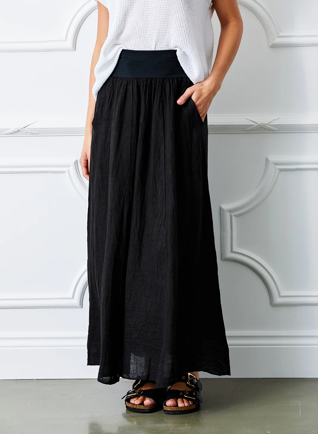 Suzy D Lili Linen Skirt