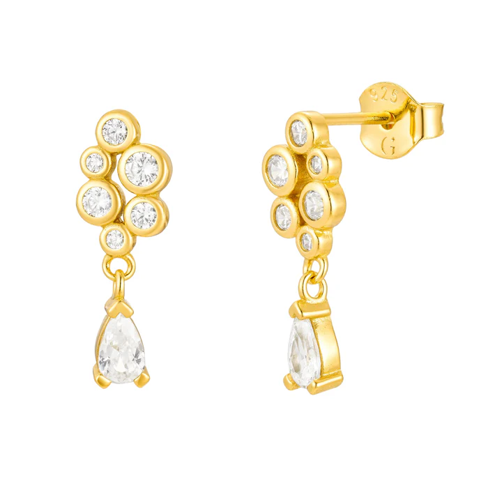 Gold Trip Gold Waterfall Earrings