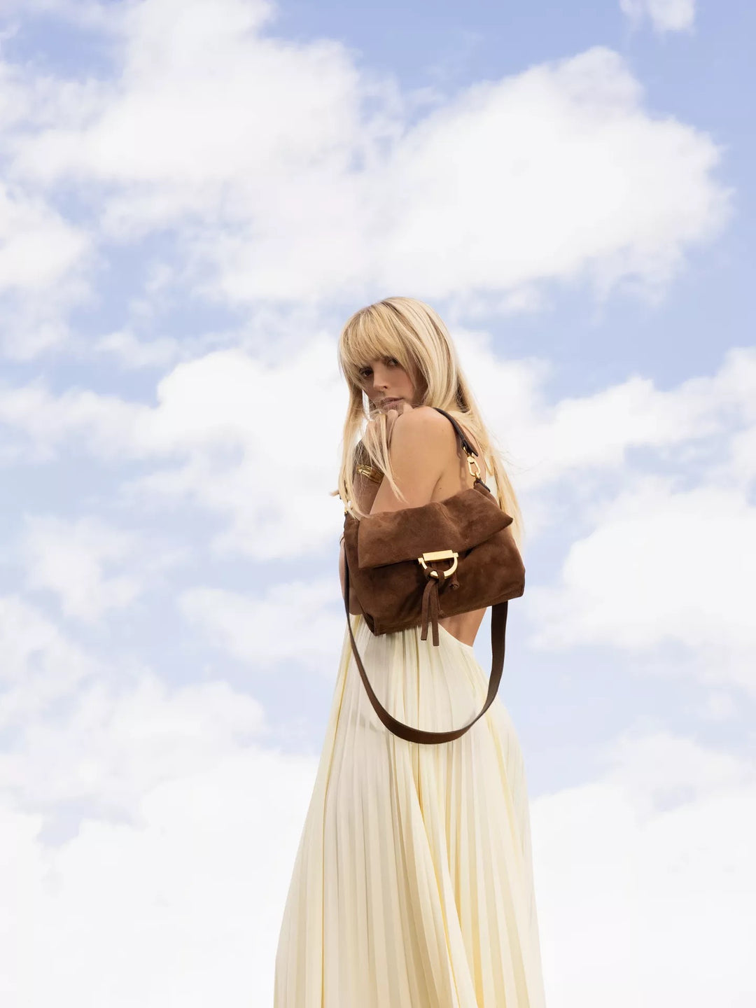 Abro Temi Medium Leather/Suede Bag