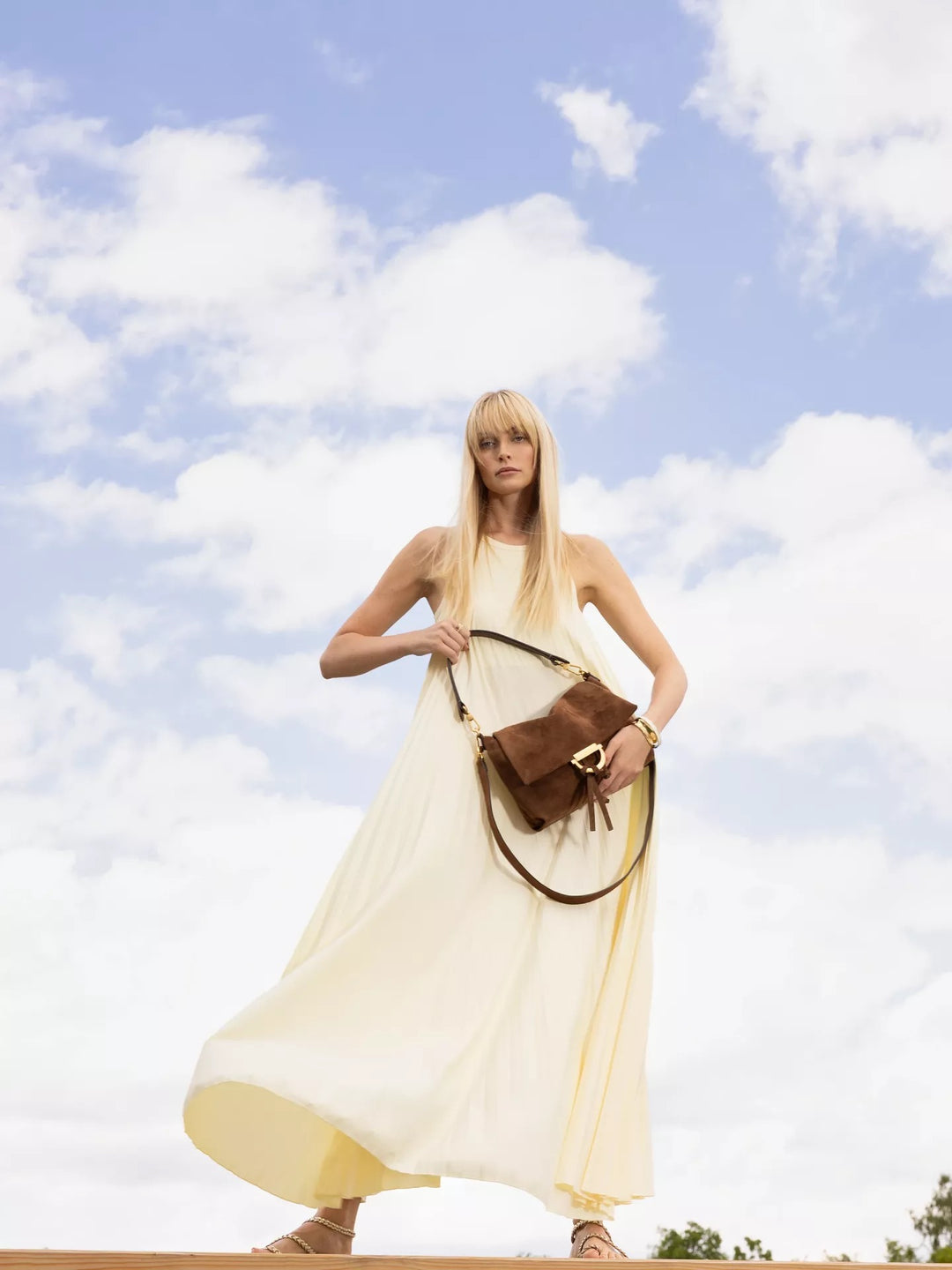 Abro Temi Medium Leather/Suede Bag