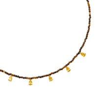 Talis Chains Bead CZ Necklace