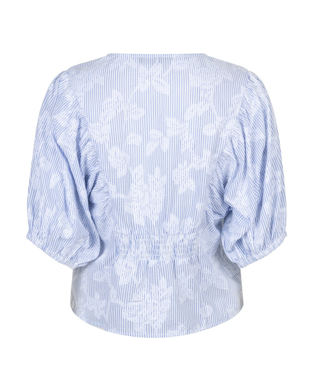 Red Button Blouse