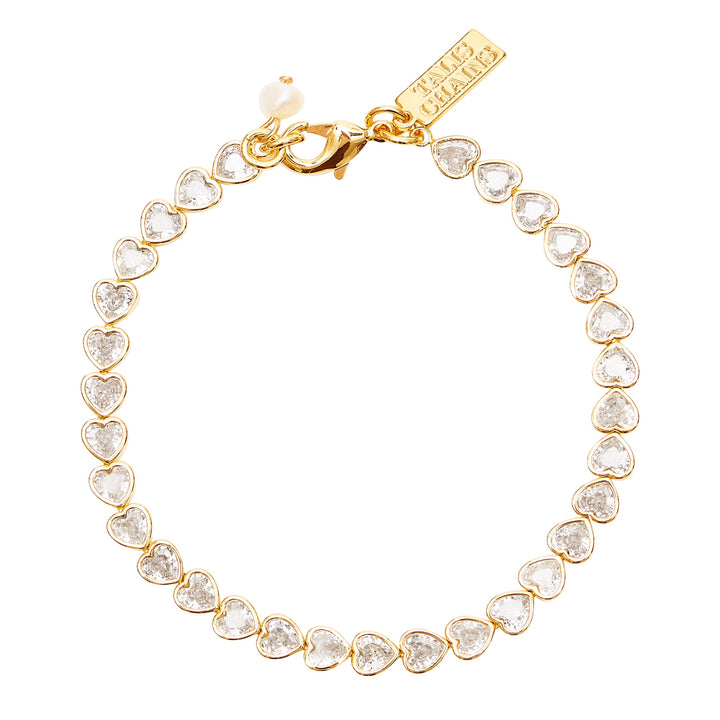 Talis Chains Heart Tennis bracelet