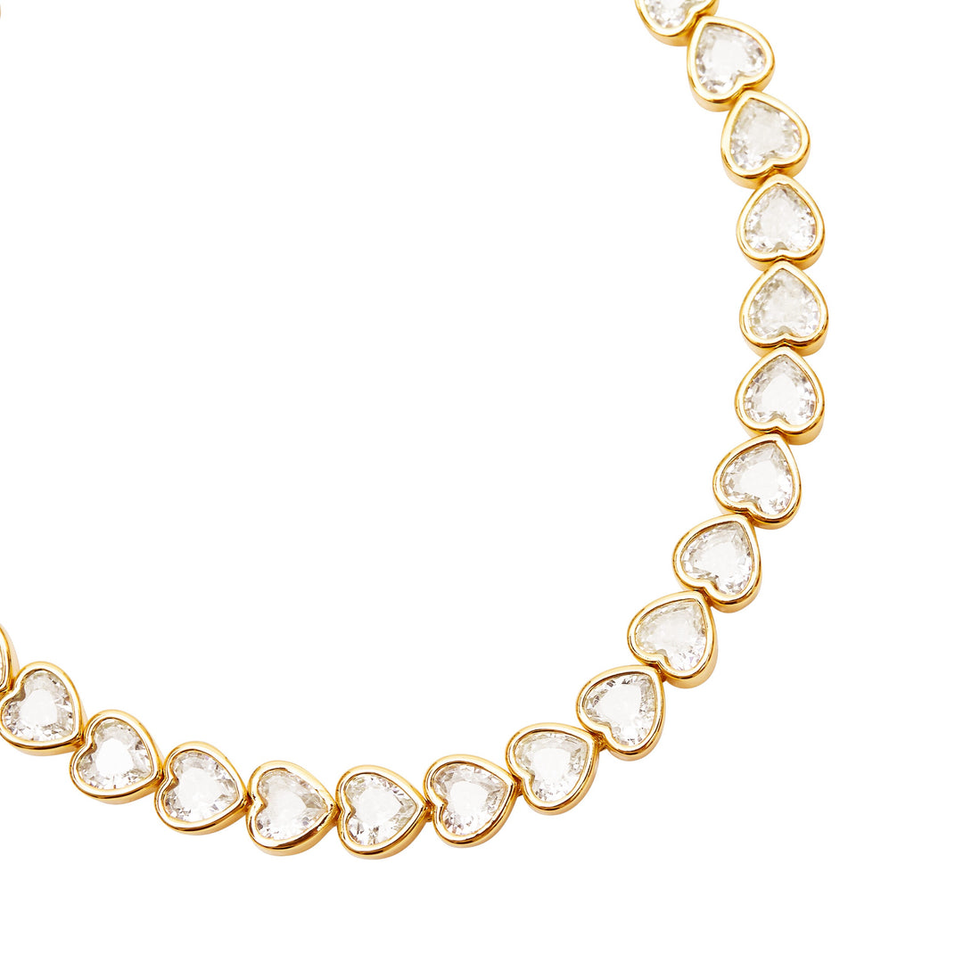 Talis Chains Heart Tennis bracelet