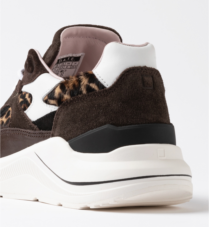 Date Fuga Poy Leopard Trainers