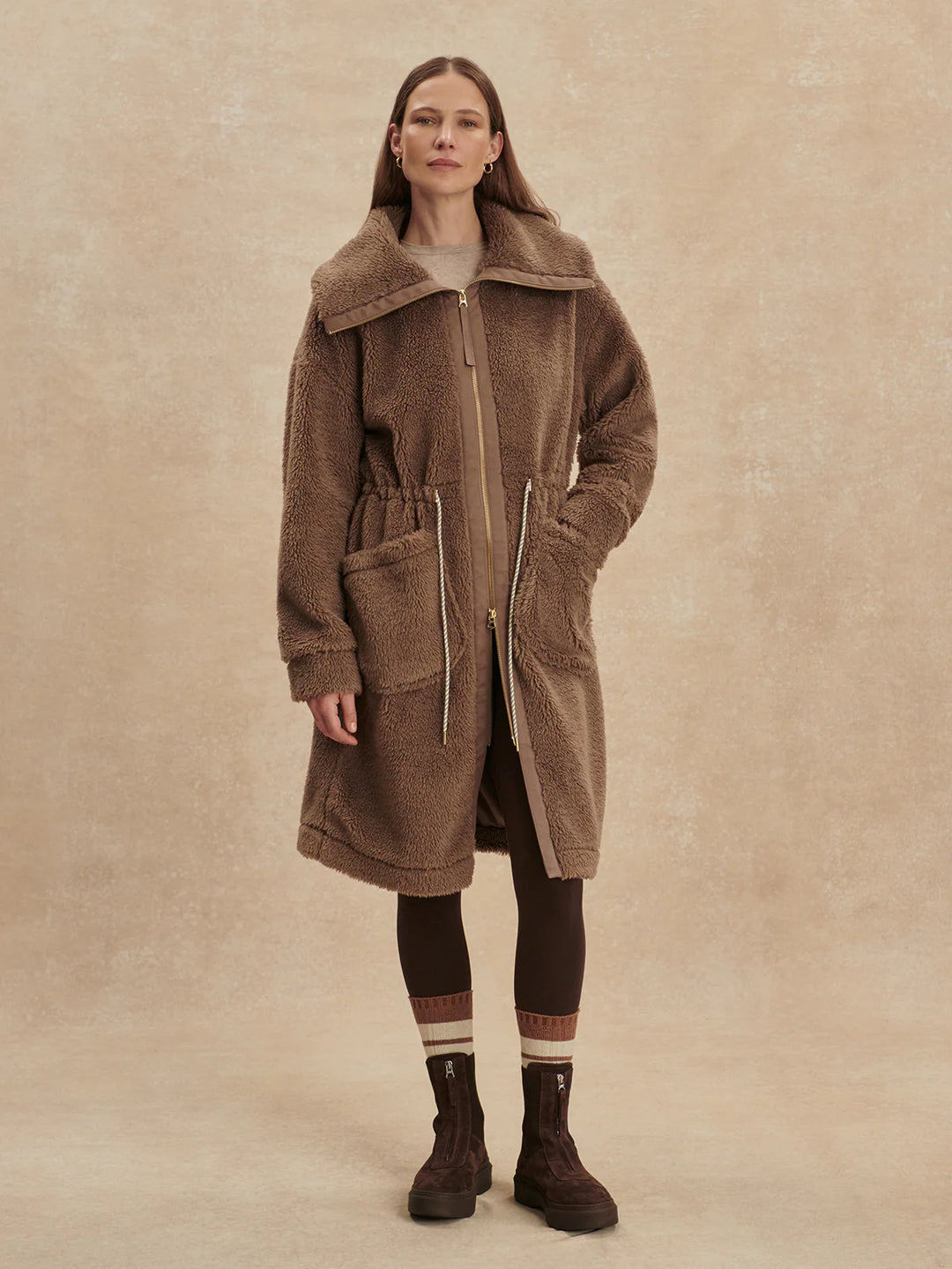 Varley Logan Sherpa Coat