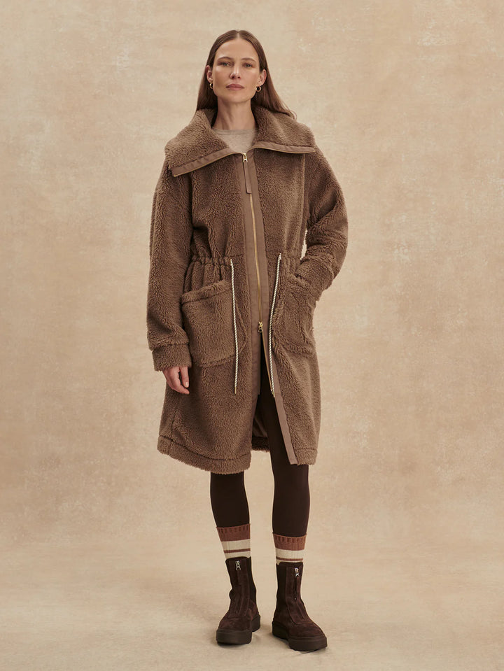 Varley Logan Sherpa Coat
