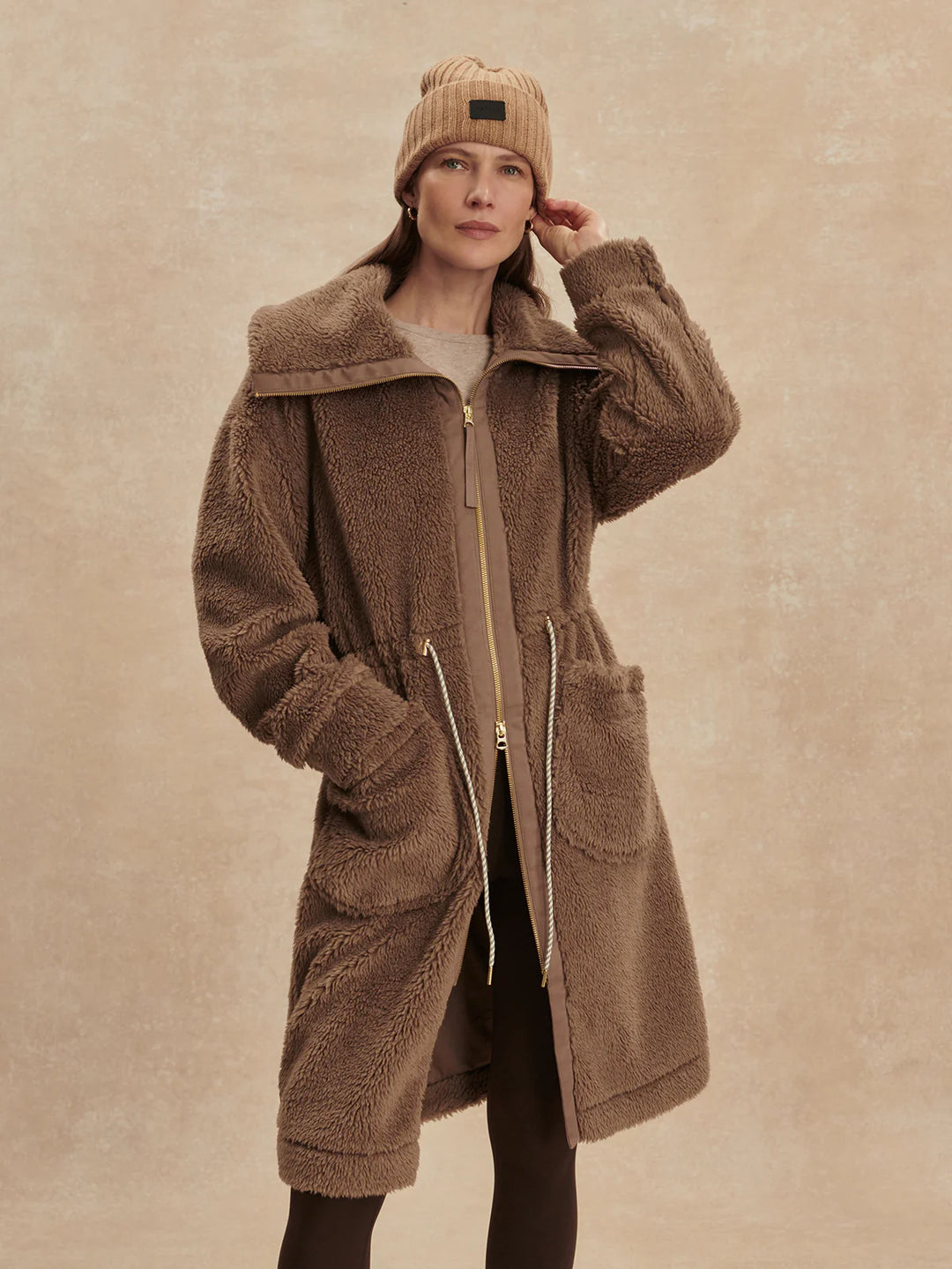 Varley Logan Sherpa Coat
