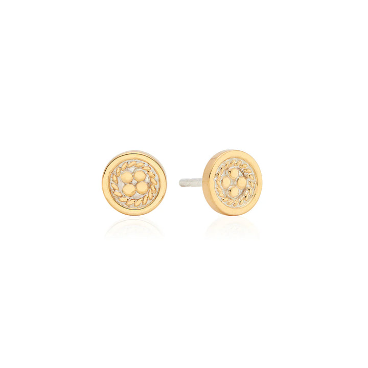 Anna Beck Classic Border Stud Earrings