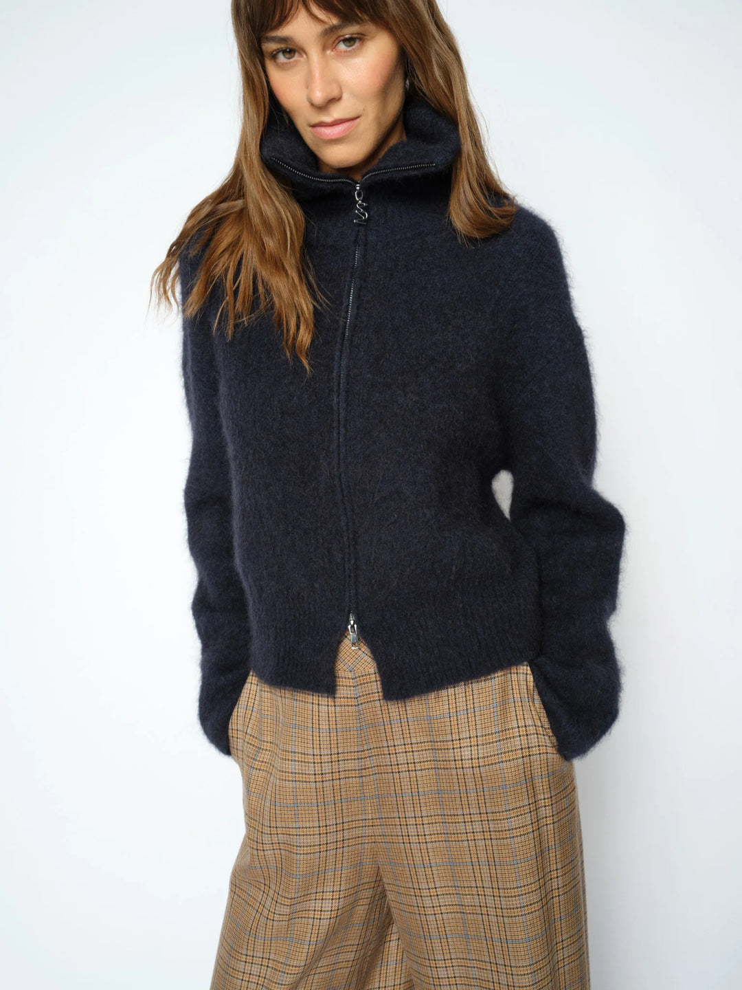 MM Hulda Zip Cardigan