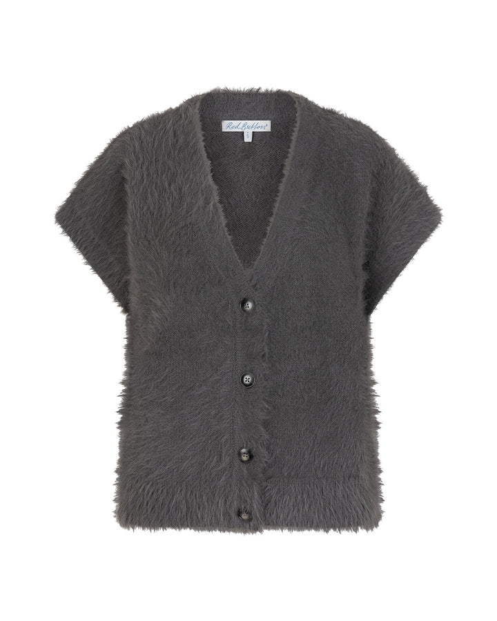 RB Sleeveless Fuzzy Gilet