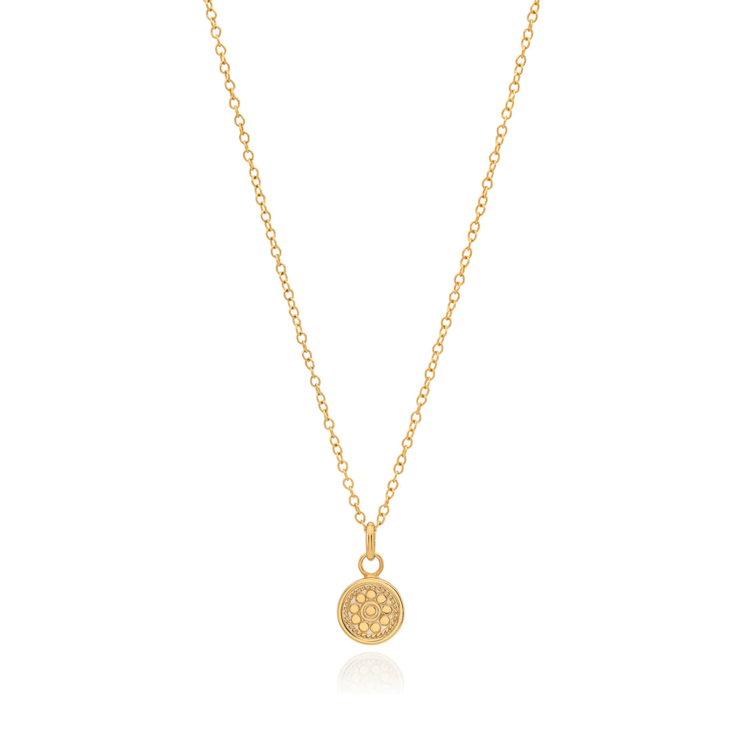 Anna Beck Gold Vermeil Small Circle Necklace
