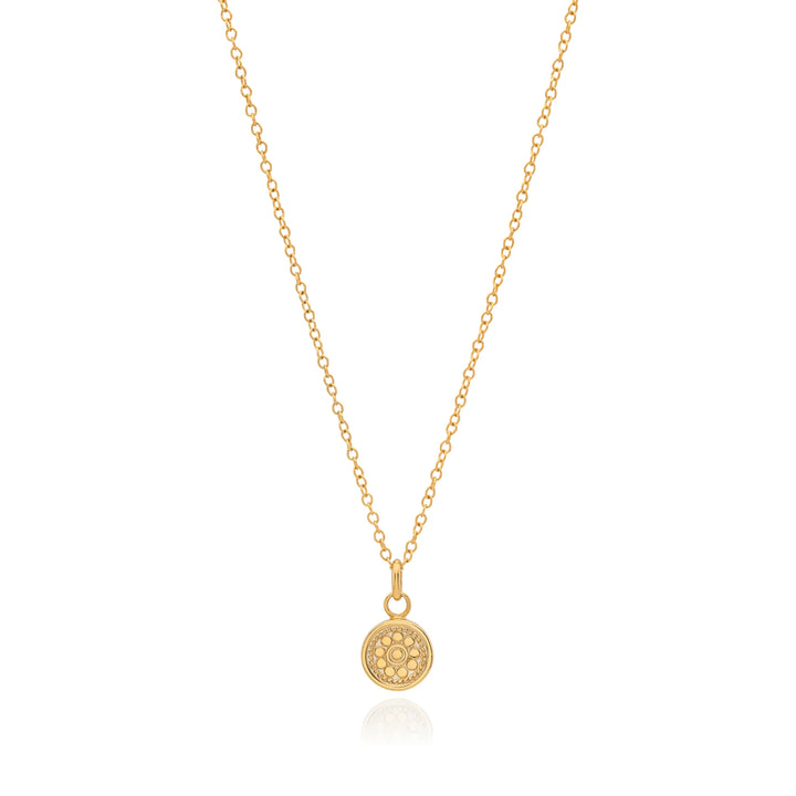 Anna Beck Gold Vermeil Small Circle Necklace