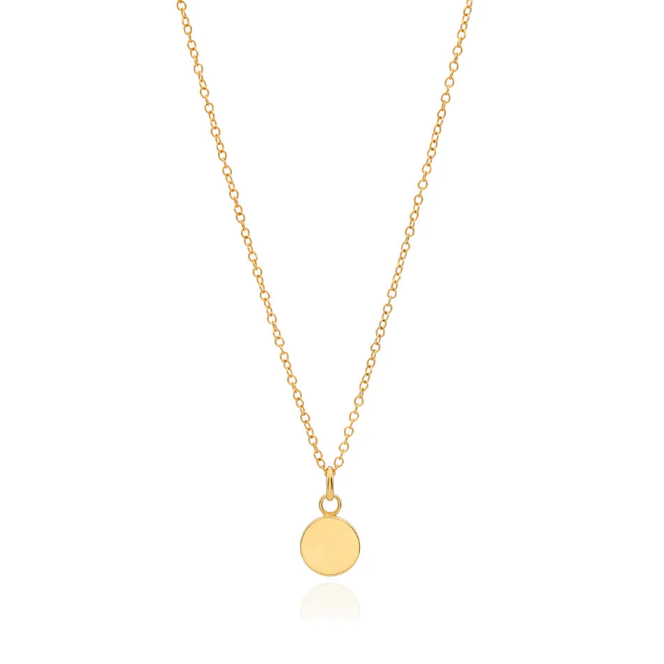 Anna Beck Gold Vermeil Small Circle Necklace