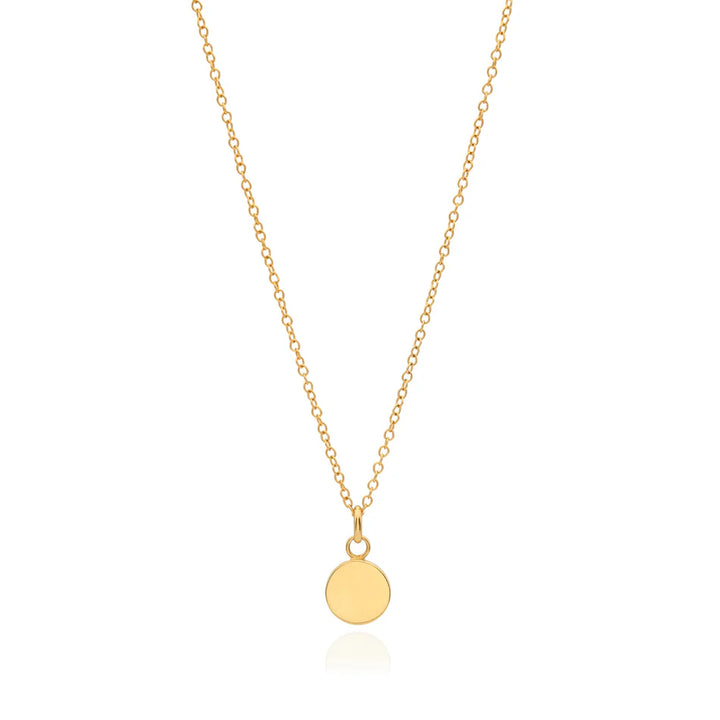Anna Beck Gold Vermeil Small Circle Necklace