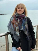 Jo Edwards Forever wool scarf