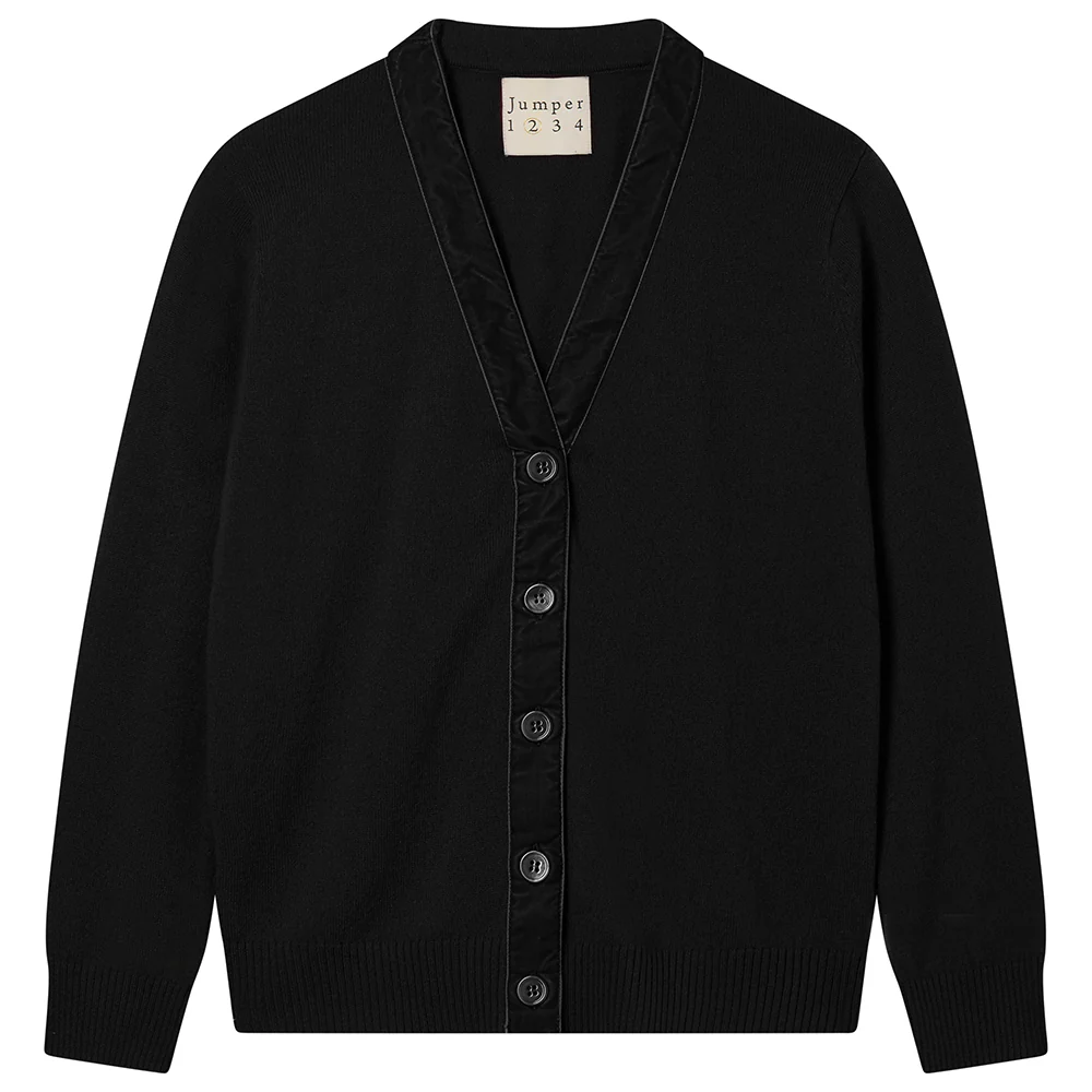 Jumper 1234 Cashmere/Velvet Cardigan