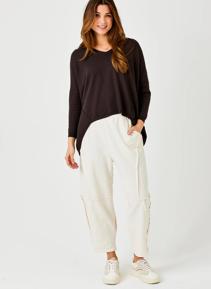 Suzy D Bria Raw Edge Jogger