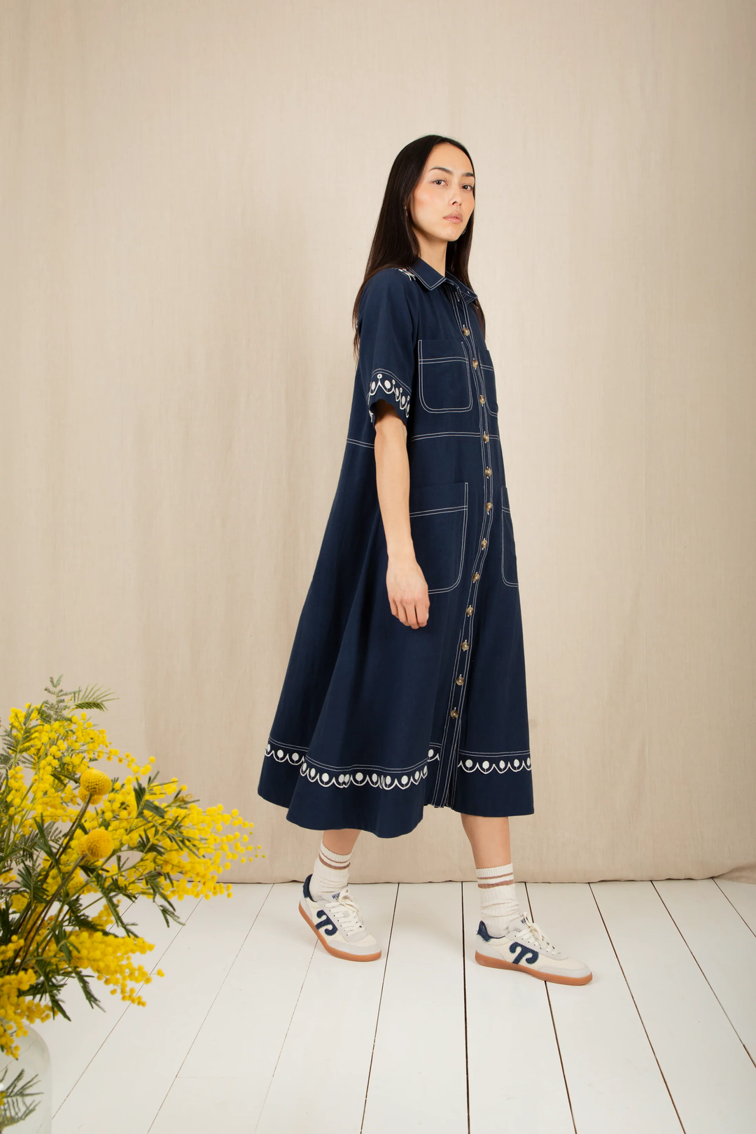 Bonte Andie Dress
