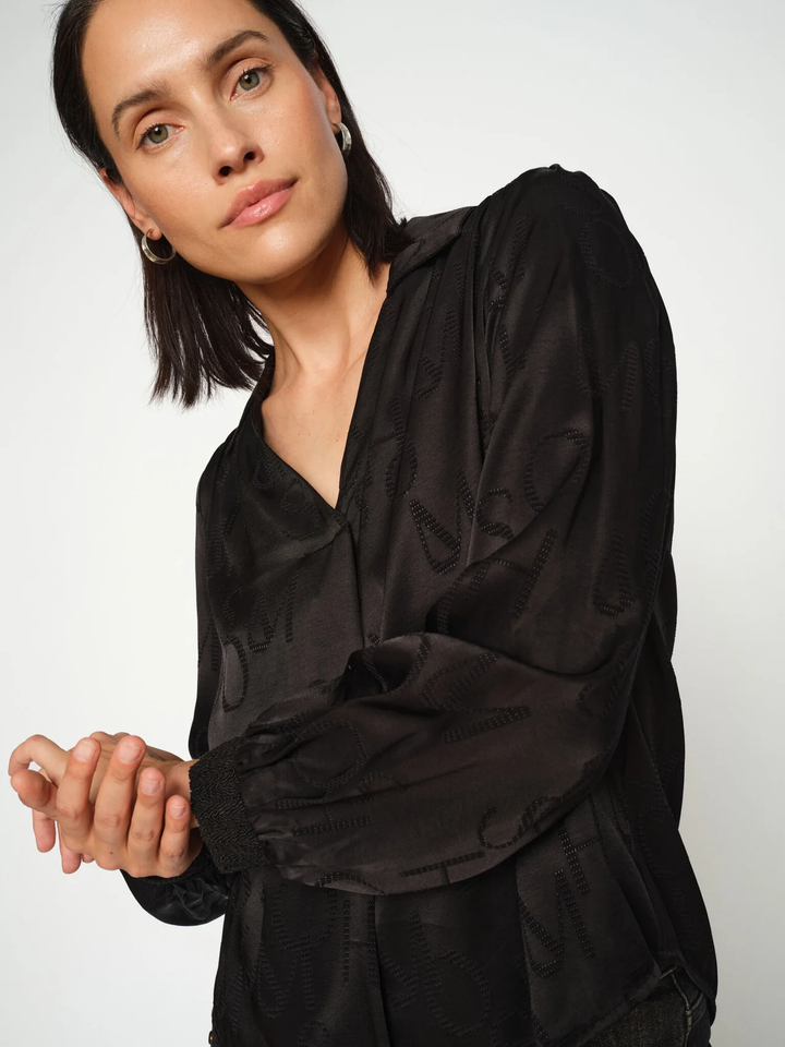 Mosmosh Aldo Monogram Blouse