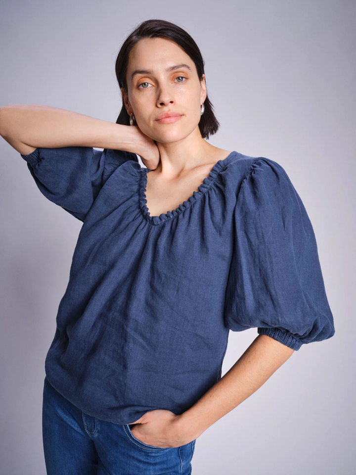 MM Taissa Linen Blouse