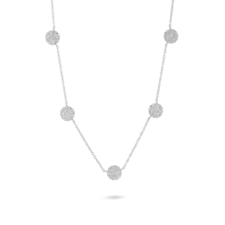 Gold Trip  Aurora  Silver Necklace