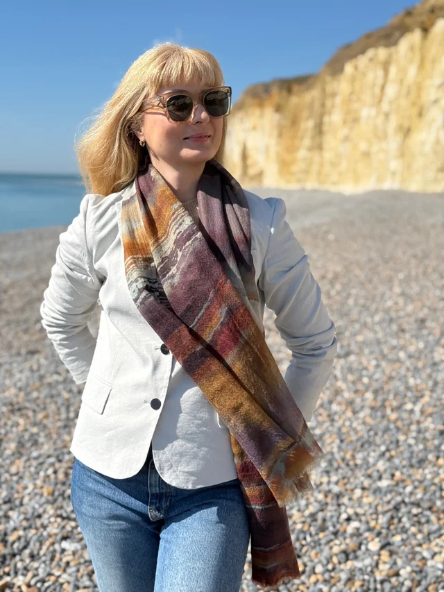 Jo Edwards Sadie Merino Wool Scarf