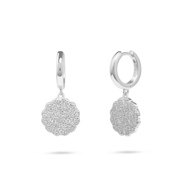 Gold Trip  Silver Aurora  Earrings