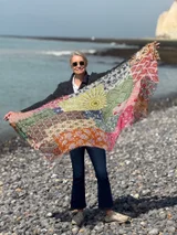 Jo Edwards Mosaic wool Scarf