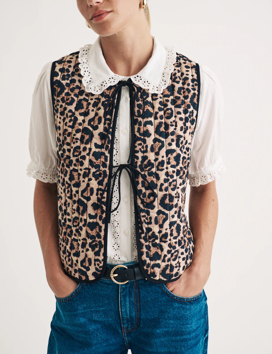 Suncoo Leopard Gilet