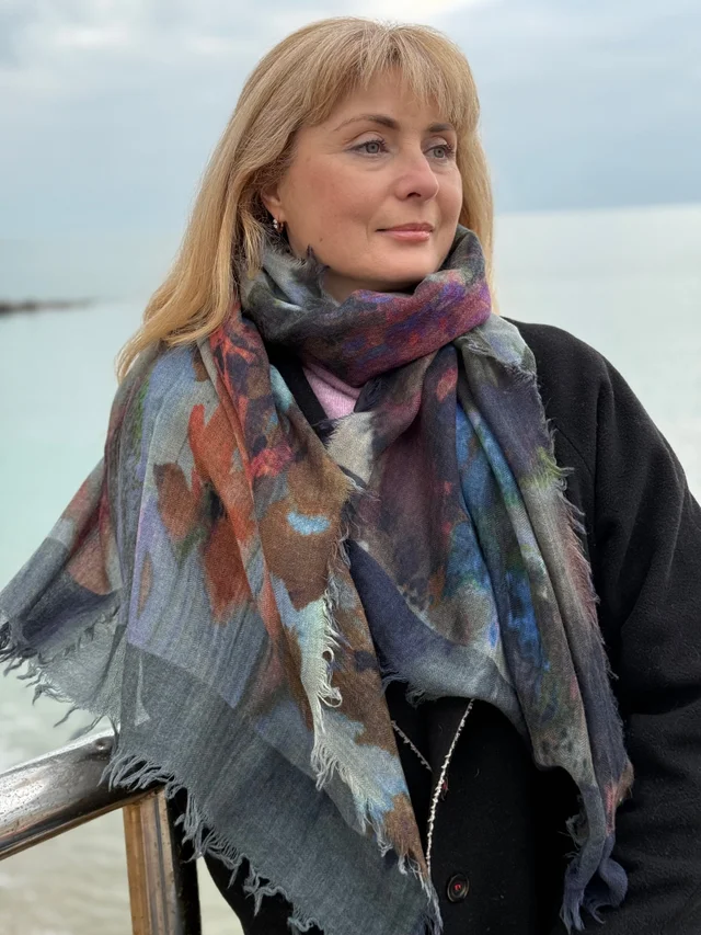 Jo Edwards Forever wool scarf
