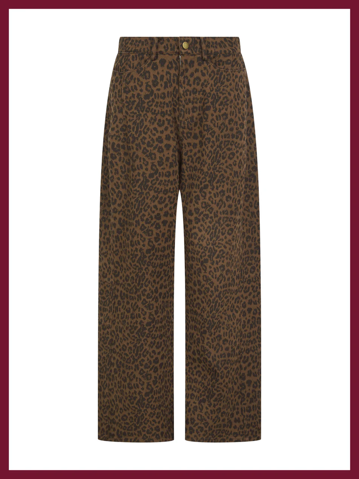 Nooki Ditta Barrel Choc Jeans