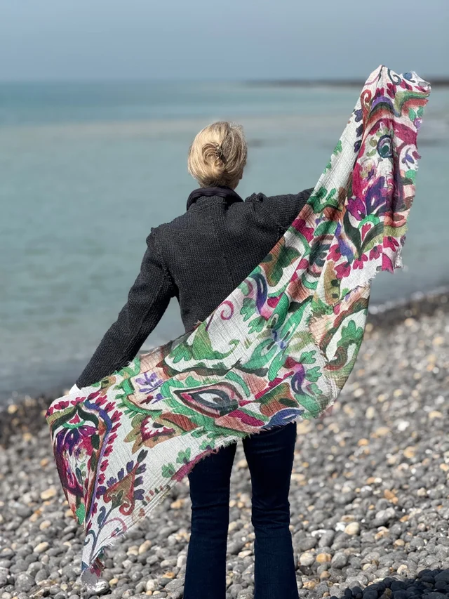 Jo Edwards Soft Wool Ella Scarf