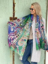 Jo Edwards Amara embassy wool scarf