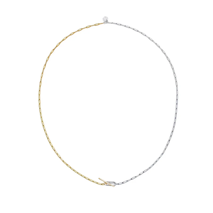 Gold Trip Two Tone Necklace