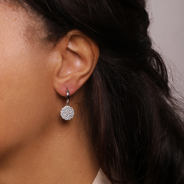 Gold Trip  Silver Aurora  Earrings