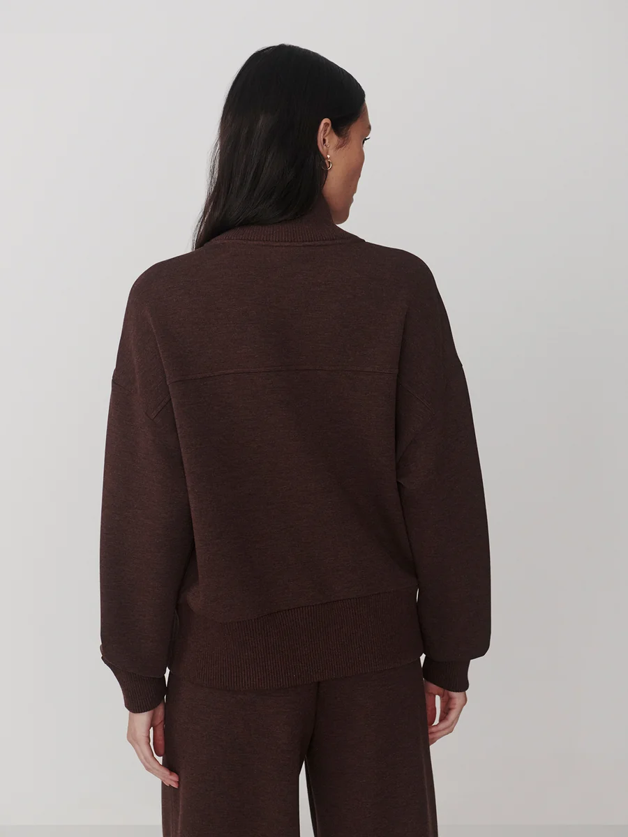 Varley Bronya Button Placket Sweater