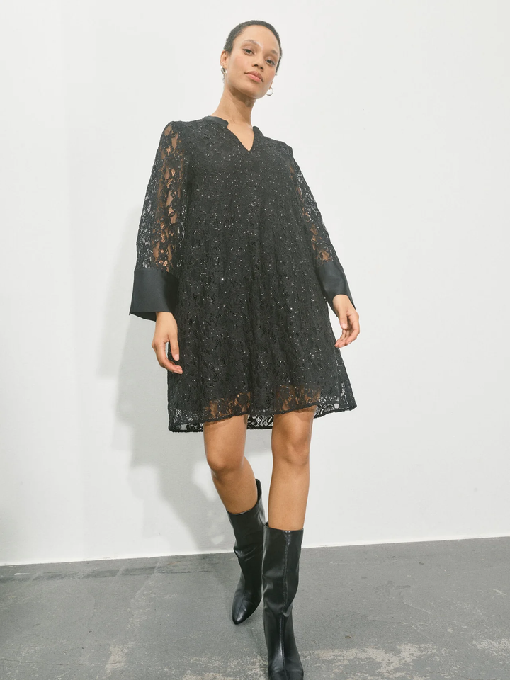 Mosmosh Yeni Lace Sequin Dress