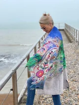 Jo Edwards Amara embassy wool scarf