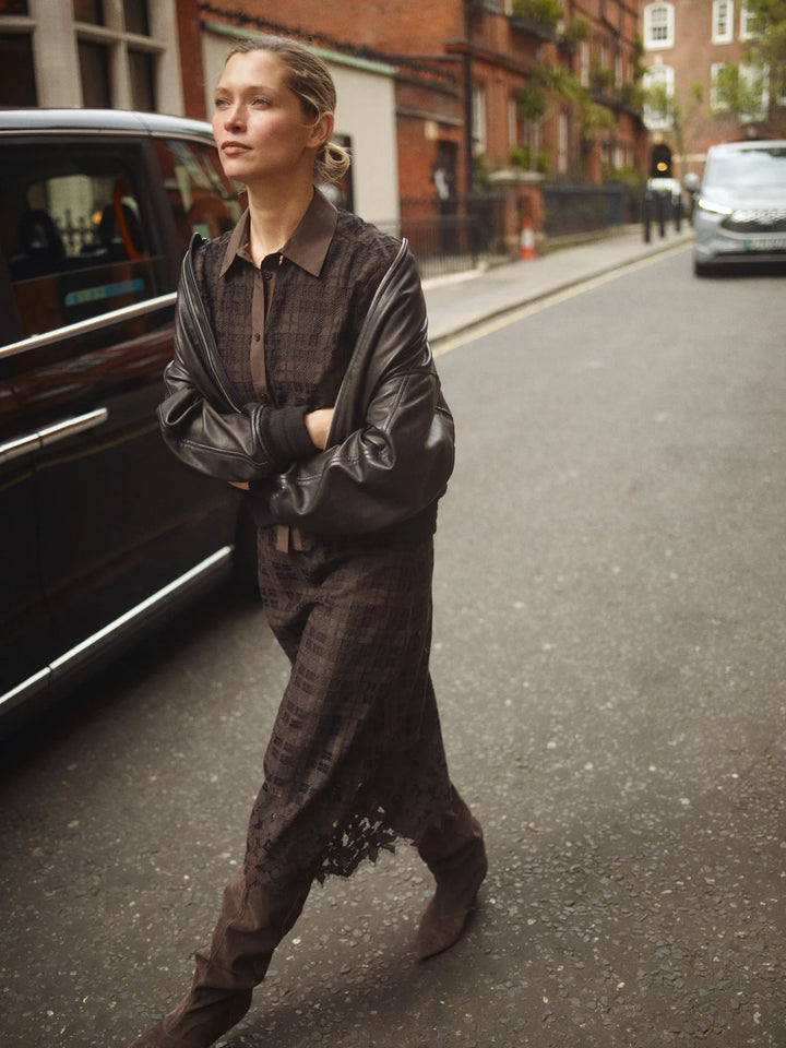 MM Bia Checko Lace Skirt